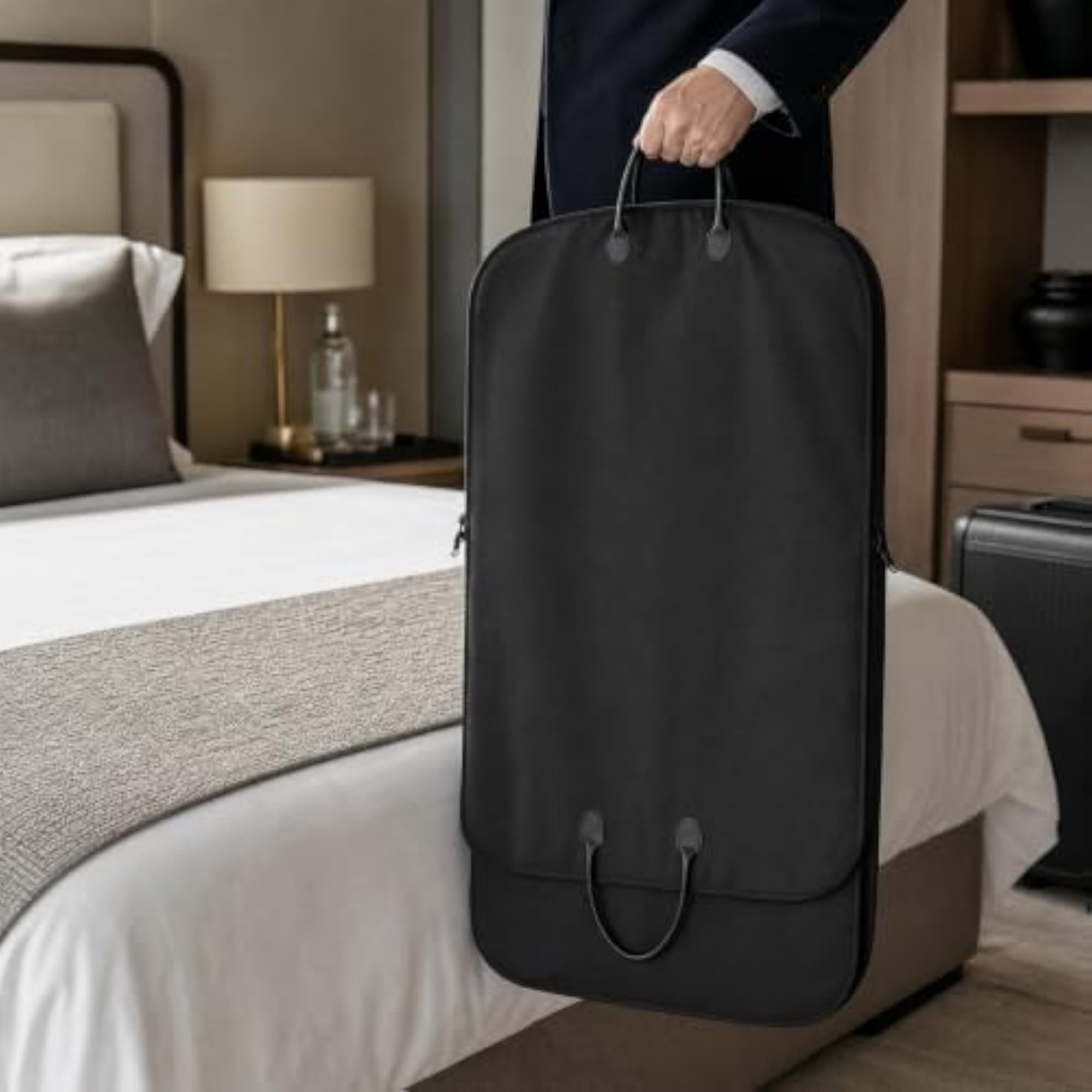 Waterproof Oxford Cloth Garment Bag for Coats & Suits